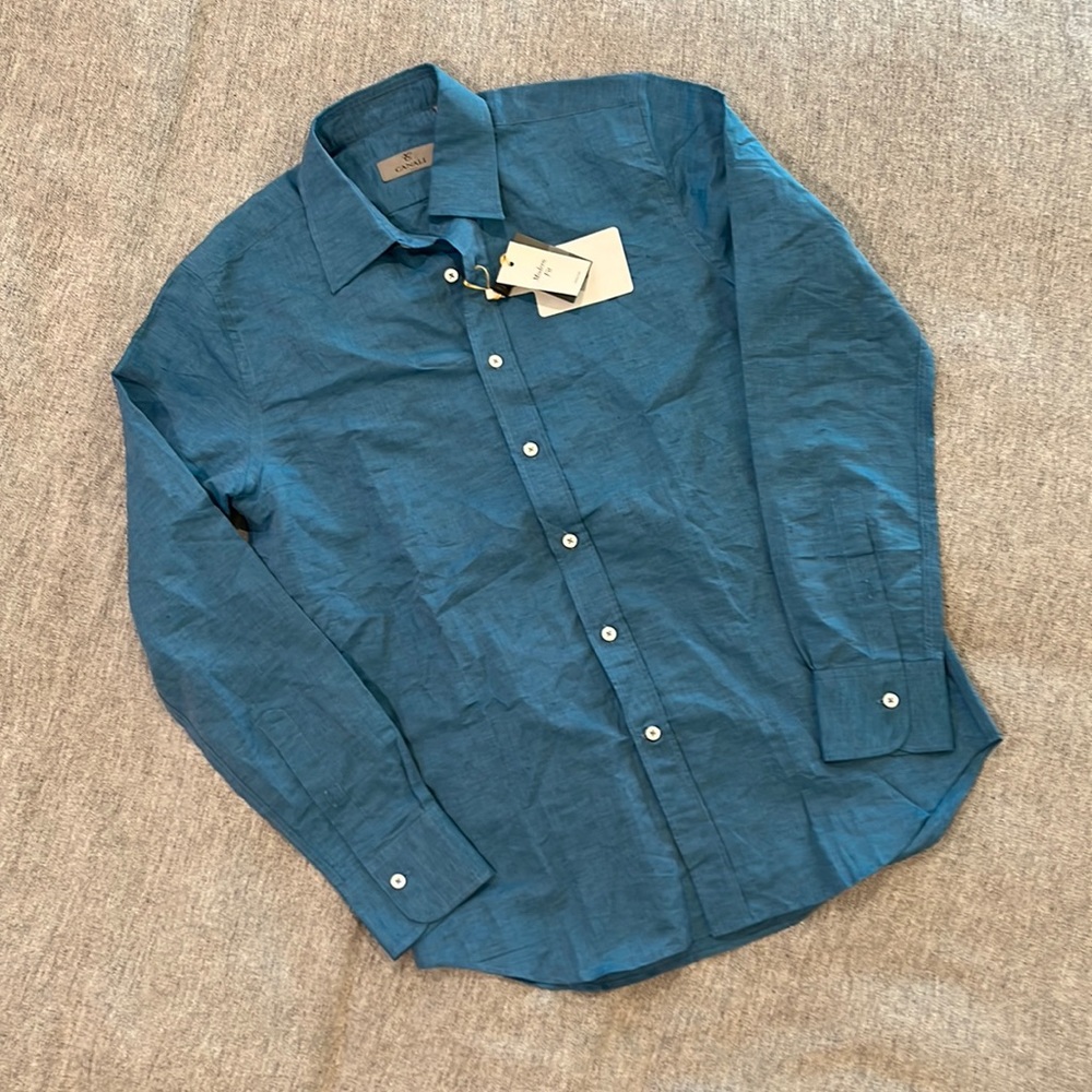 Canali mens casual mens shirt